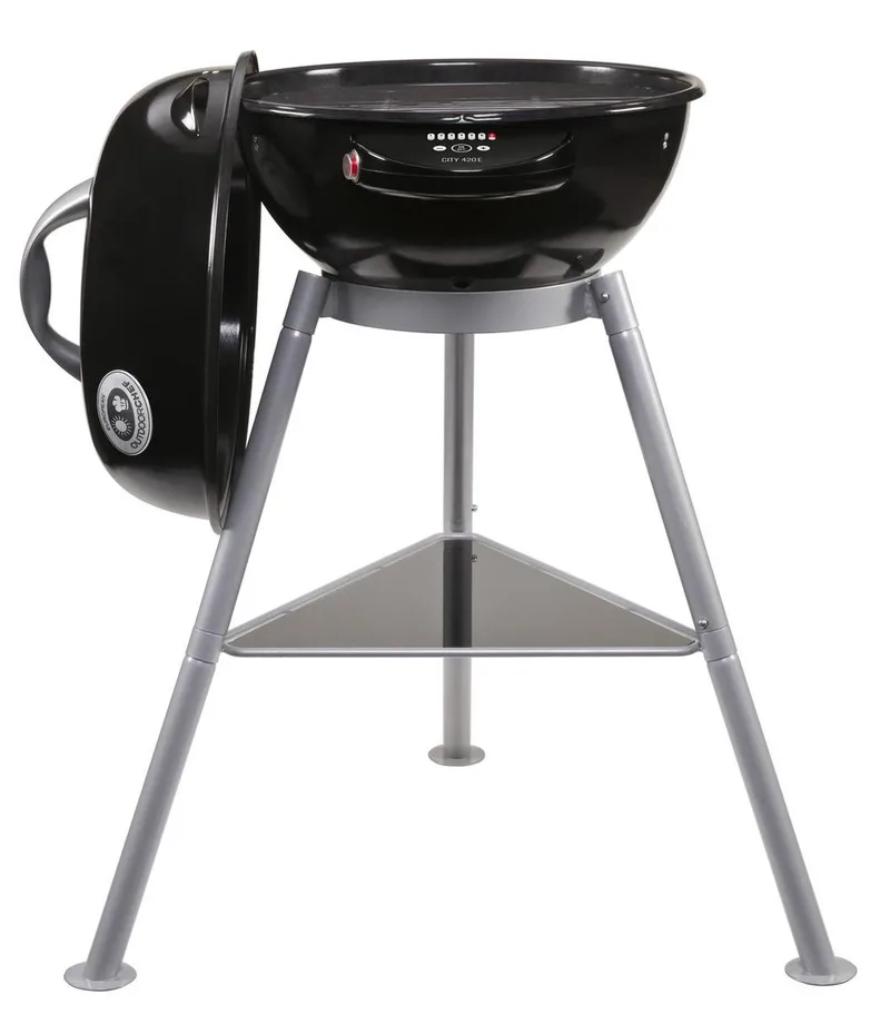 P 420 E Elektrische Barbecue - Tripod van Outdoorchef in Zwart – productfoto