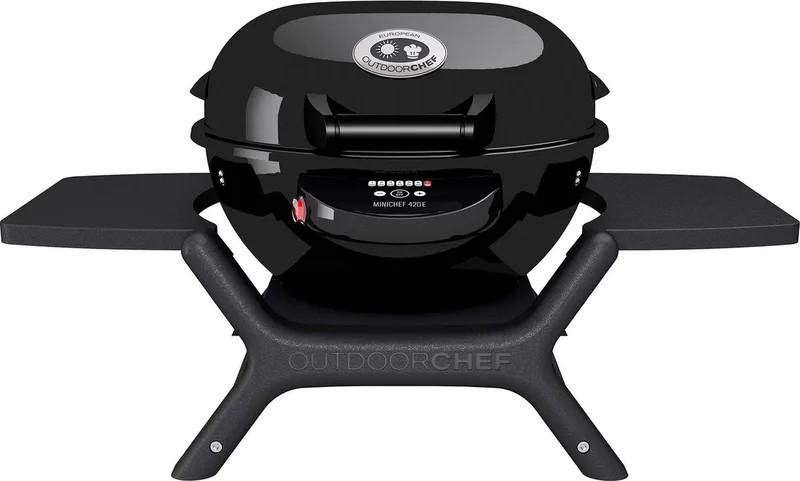 P-420 E Minichef Elektrische Barbecue - Compact - Zwart by Outdoorchef in Silver – product photo