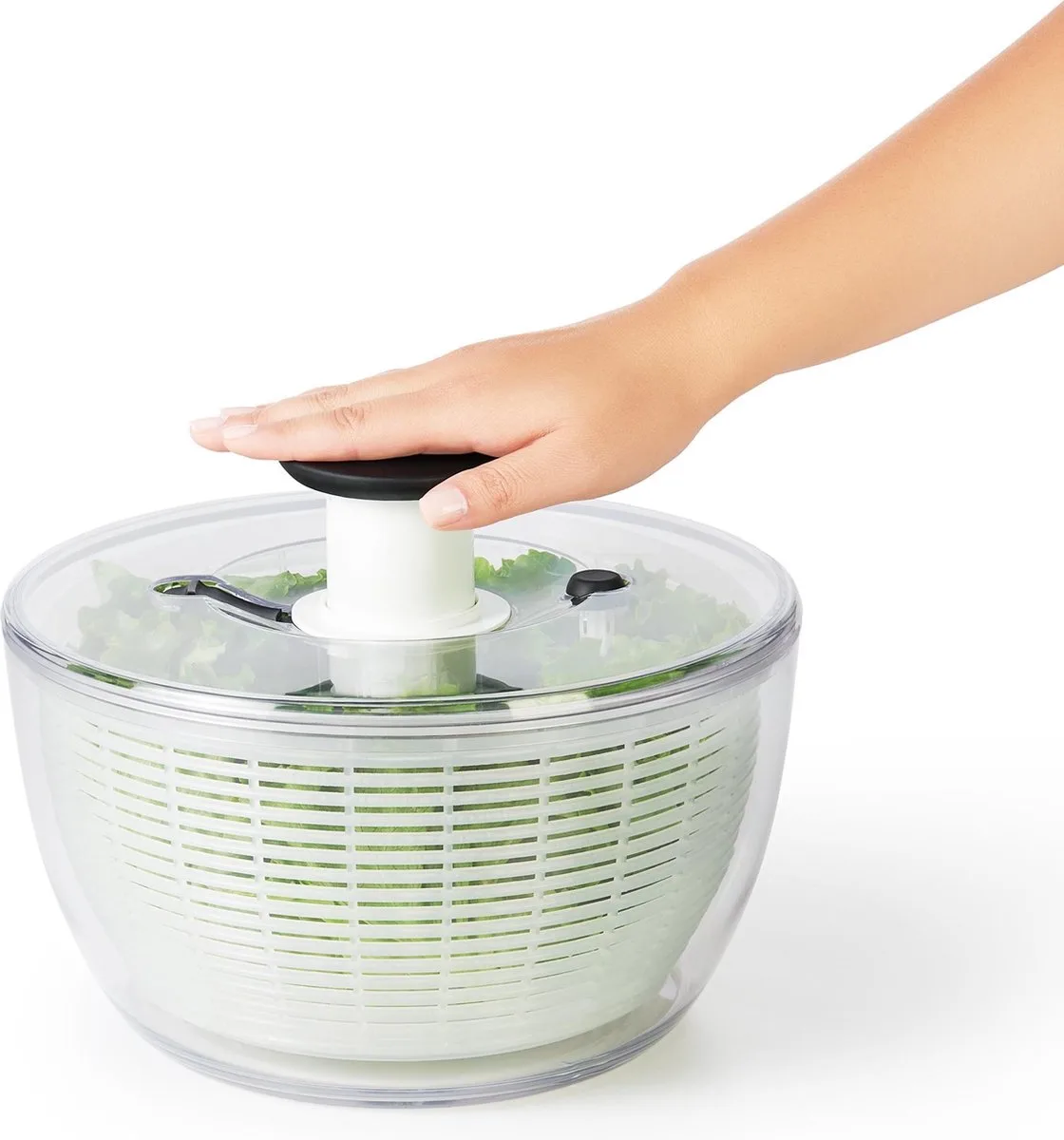 Slacentrifuge - Ø 27 cm van OXO in Transparant – productfoto