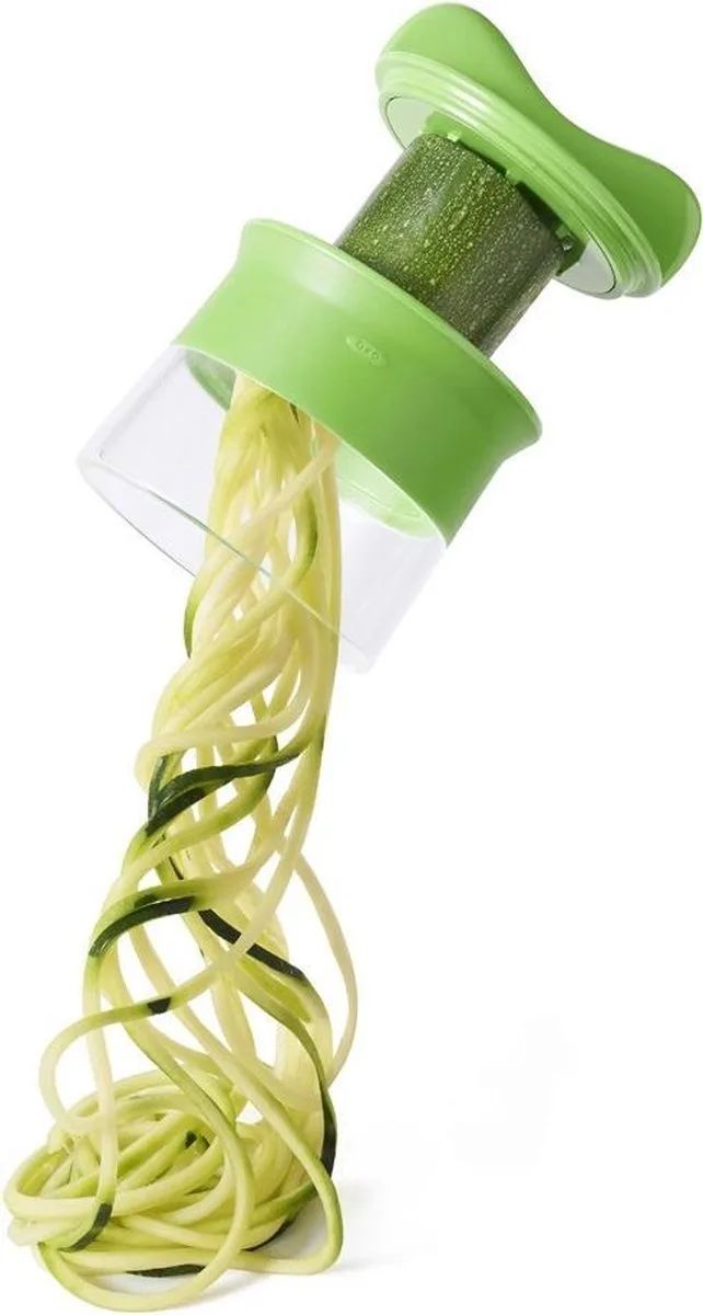 Spiraalsnijder - Groen van OXO in Transparant – productfoto