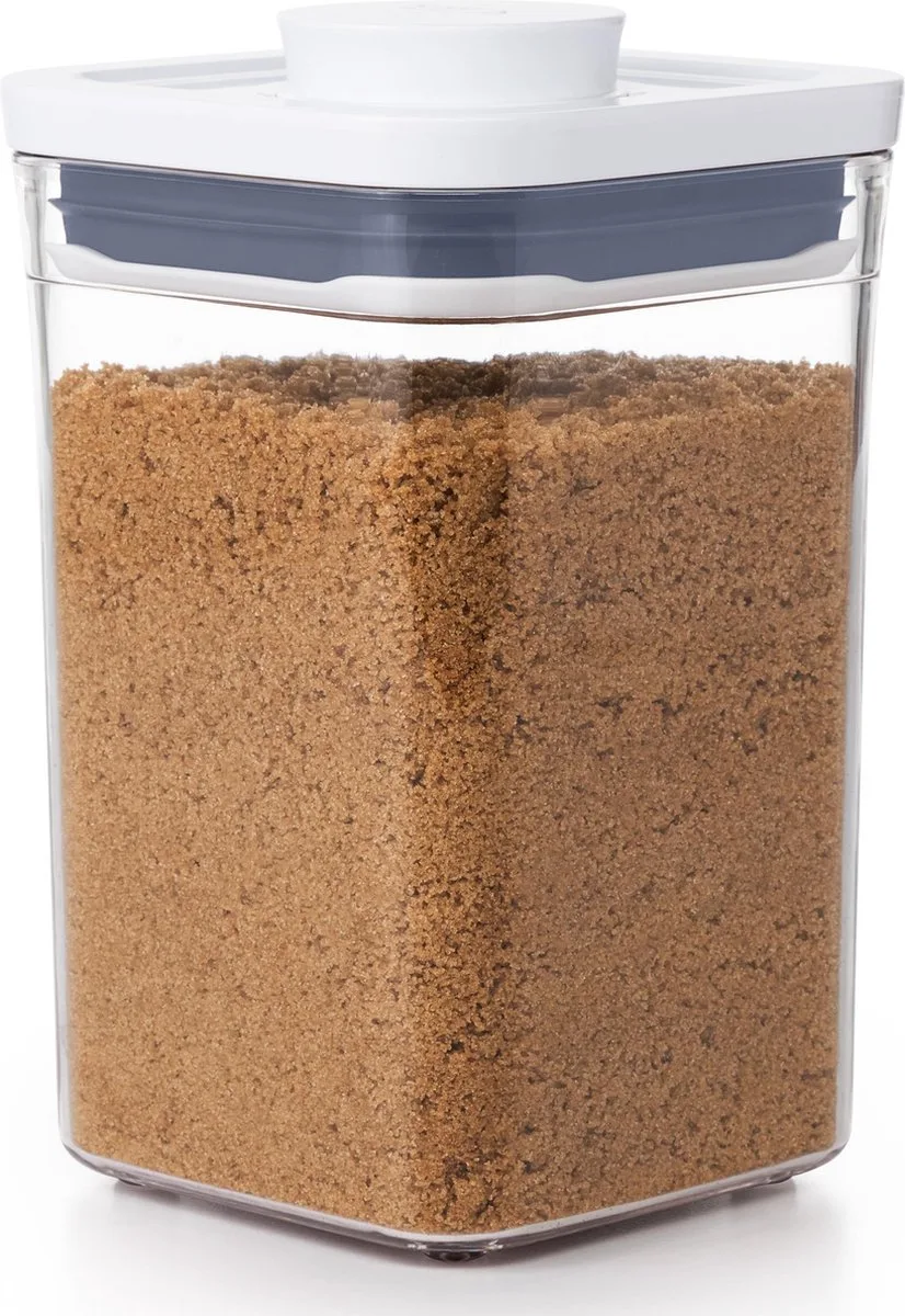 Voorraadbus 'POP' 2.0 klein vierkant - laag (1,0 liter) by OXO in Multicolour – product photo