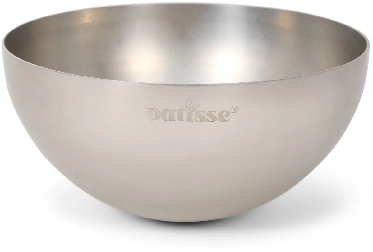 Bakvorm halve bol MINI 6 cm van Patisse in Zilver – productfoto