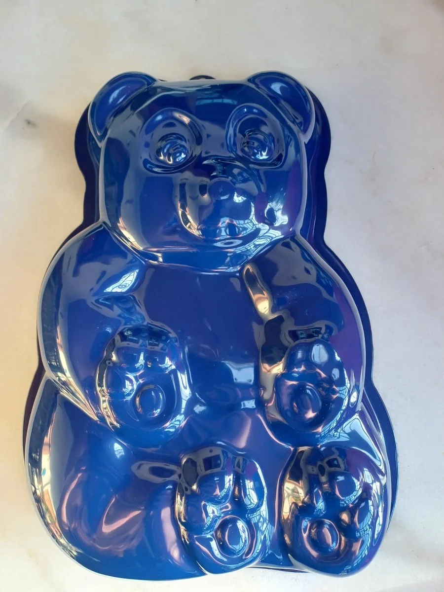 Bakvorm in de vorm van een panda - met antikleeflaag 30x20cm van Patisse in Blauw – productfoto