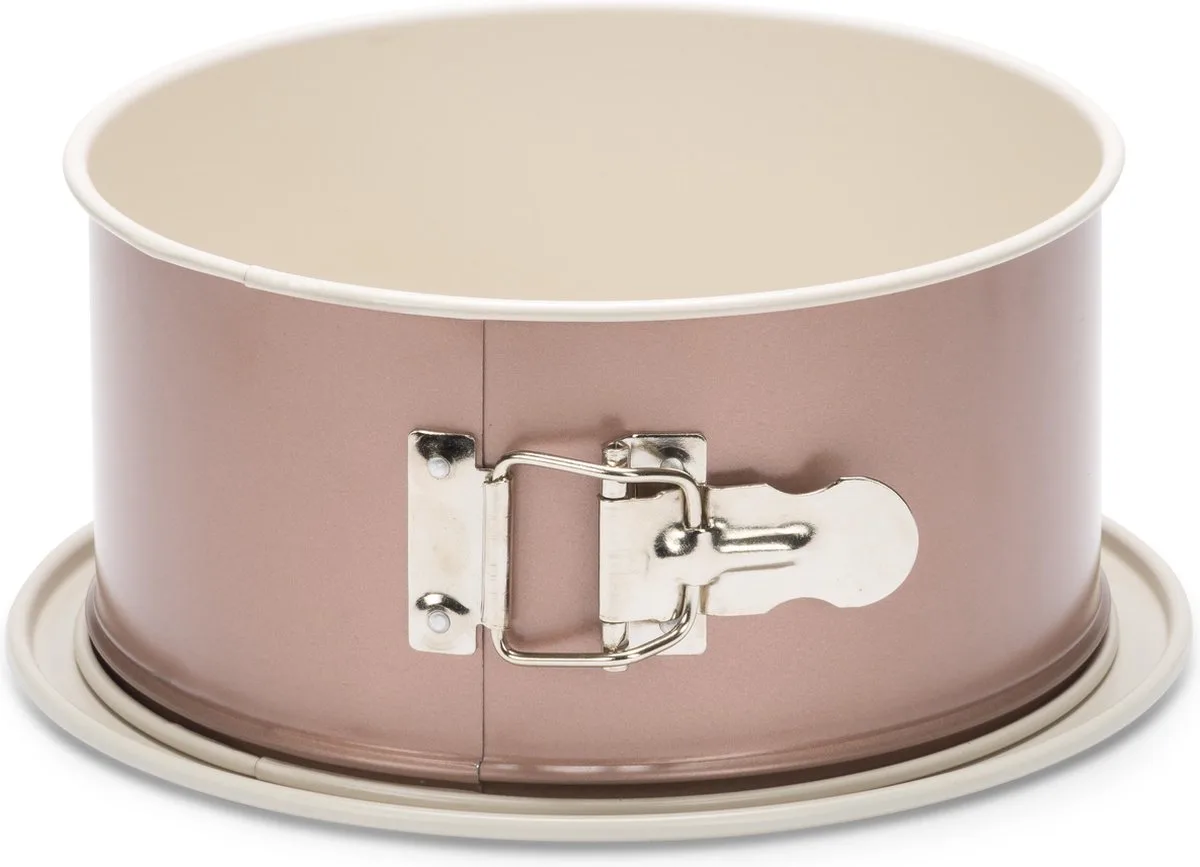 Ceramic Springvorm - Hoge rand - Ø18cm fra Patisse i Kobber, Creme – produktbillede