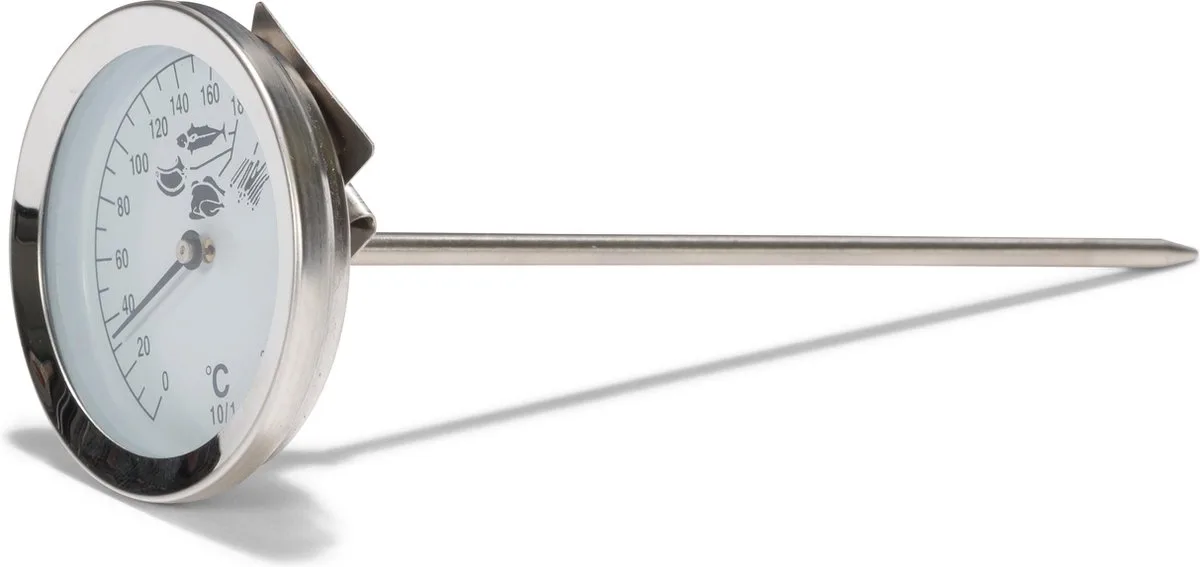 Frituurthermometer - RVS - 300°C de Patisse en Bleu – photo produit