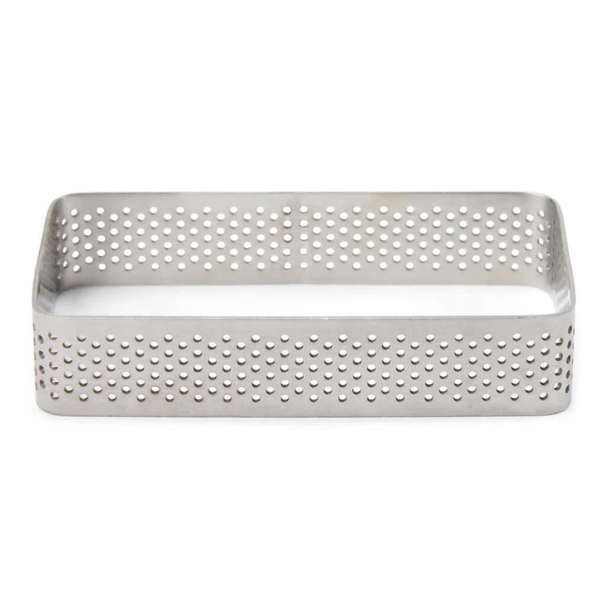 Geperforeerde Taartring 10x6 cm - Perfect Bakken van Patisse in Zilver – productfoto