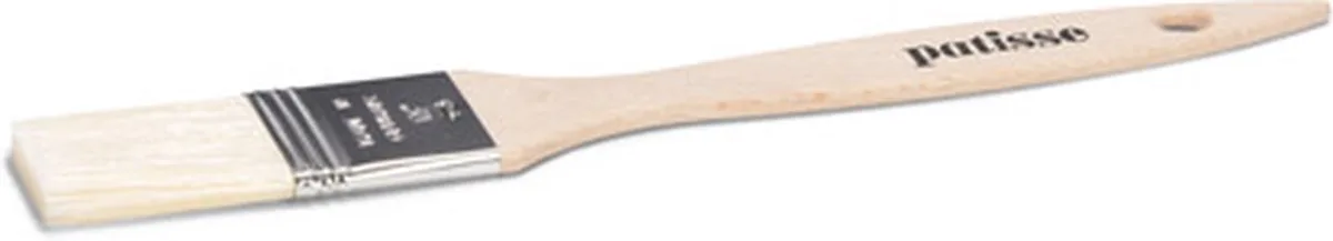 Houten Kwastje - Bakkwast - 15cm van Patisse in Crème – productfoto