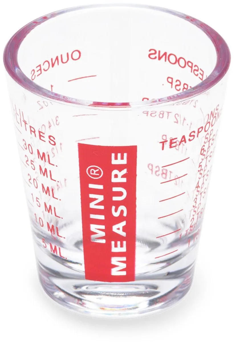 Maatbeker Mini 30 ml van Patisse in Transparant – productfoto