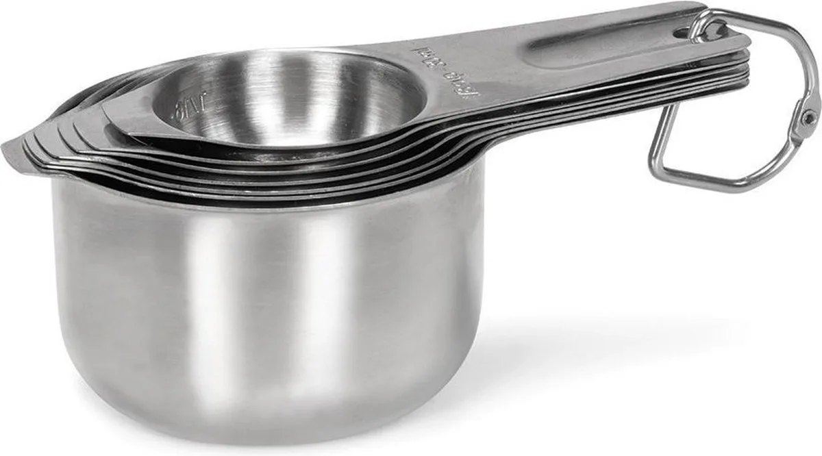 Maatlepels 30-240 Ml Rvs 7-delig de Patisse en Argent – photo produit