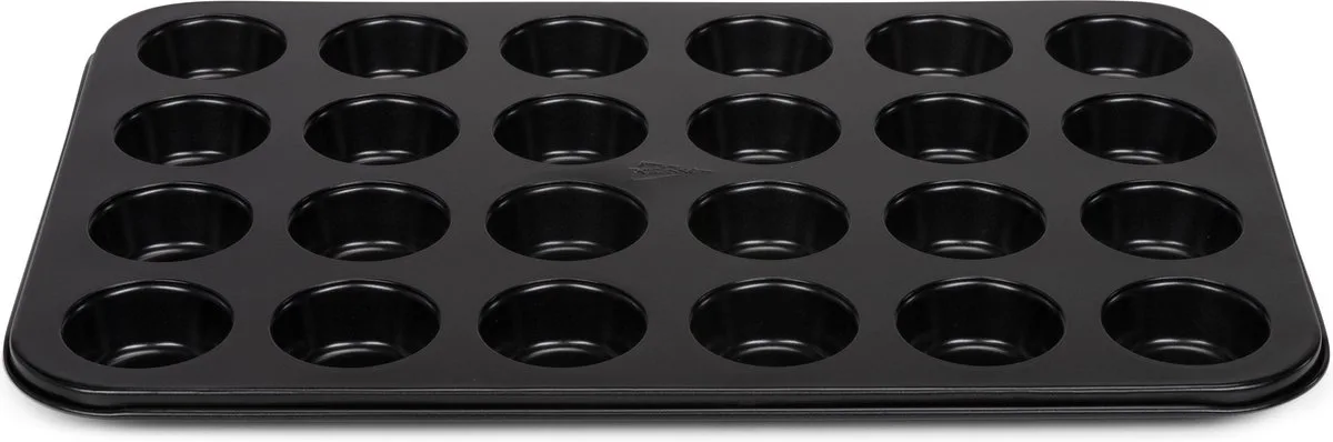 Mini muffinvorm - 24 vaks - 38 cm fra Patisse i Sølv – produktbillede