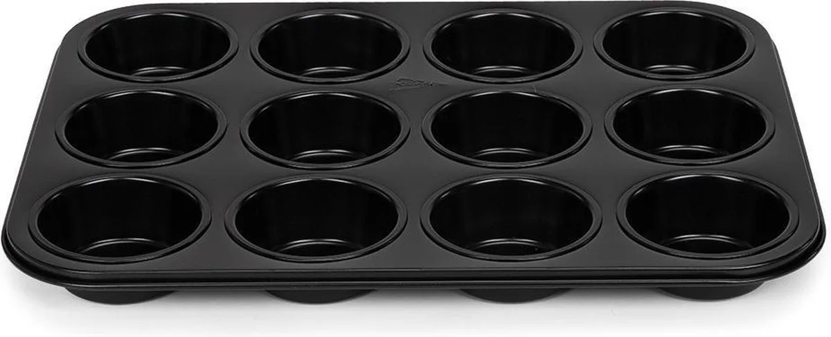 Muffinvorm 35 Cm Staal van Patisse in Zwart – productfoto