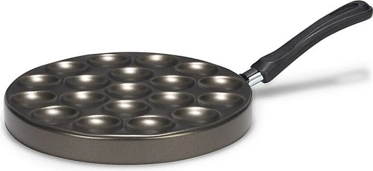 Poffertjespan antikleef - Ø 24 cm, NIET VOOR INDUCTIE van Patisse in Meerkleurig – productfoto