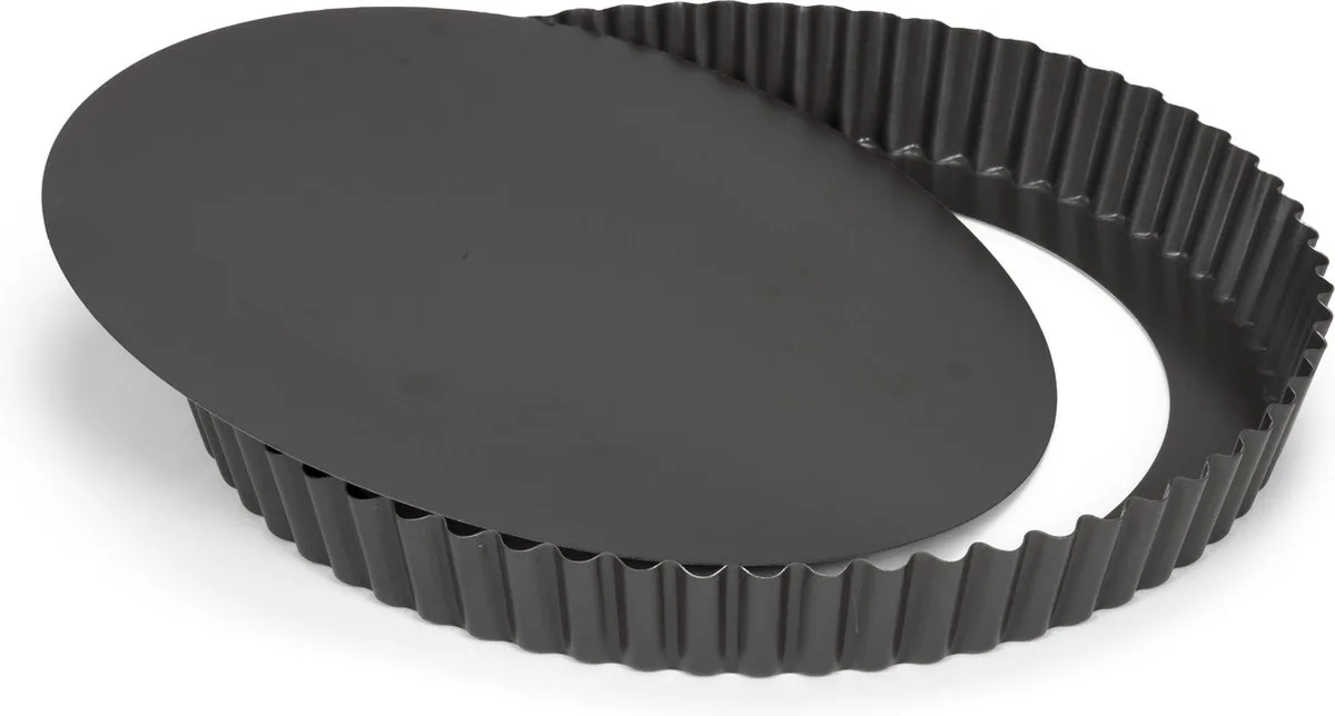 Profi Quichevorm - Losse Bodem - Ø30cm van Patisse in Antraciet – productfoto