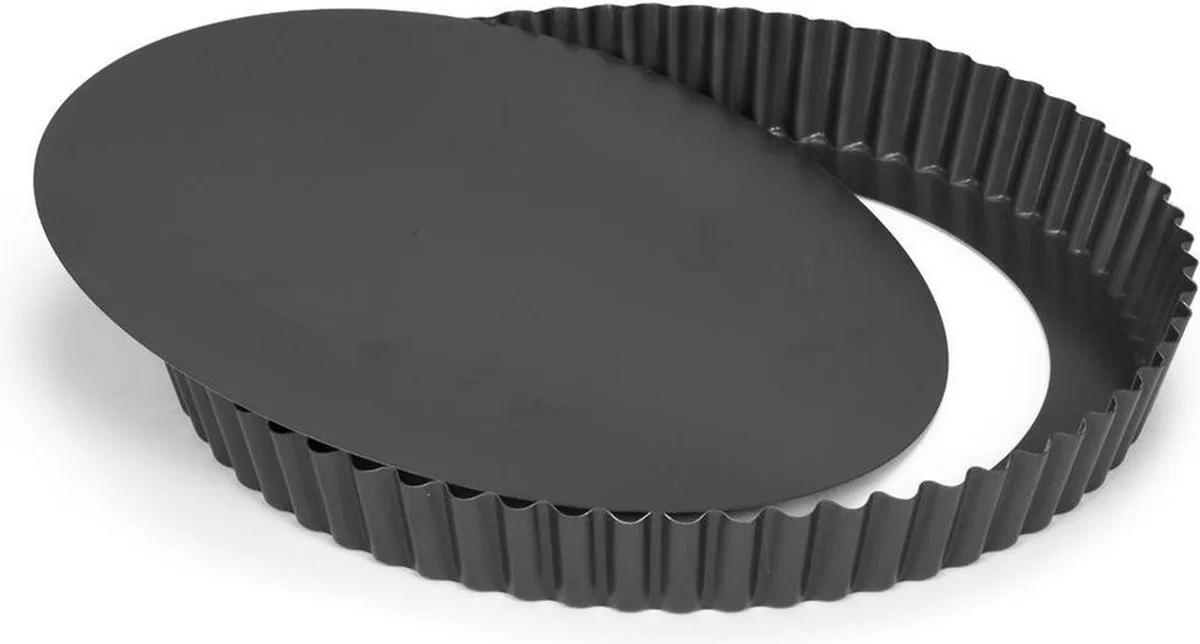 Quichevorm 24cm losse bodem van Patisse in Antraciet – productfoto