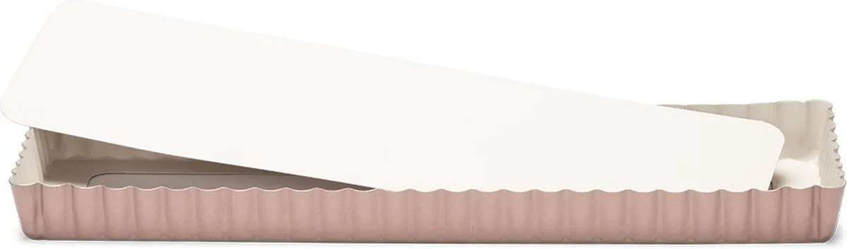 Quichevorm - Losse Bodem - Rechthoekig - 35 x 11 cm by Patisse in Beige – product photo