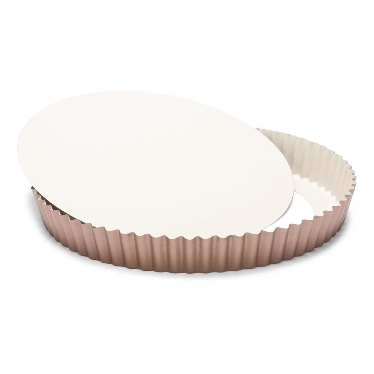 Quichevorm - Losse Bodem - Rond - Ø 28 cm van Patisse in Beige – productfoto