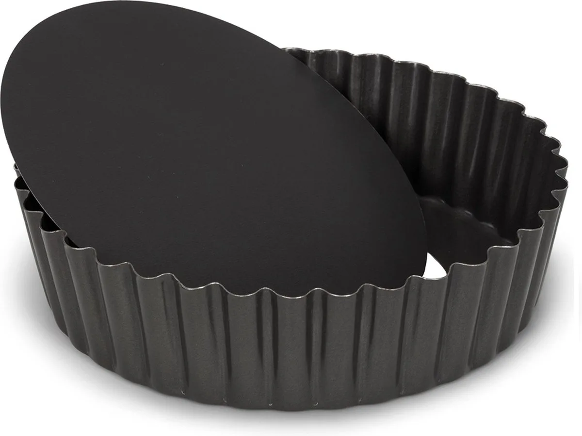 Quichevorm Profi Losse Bodem ø 15 cm van Patisse in Antraciet – productfoto