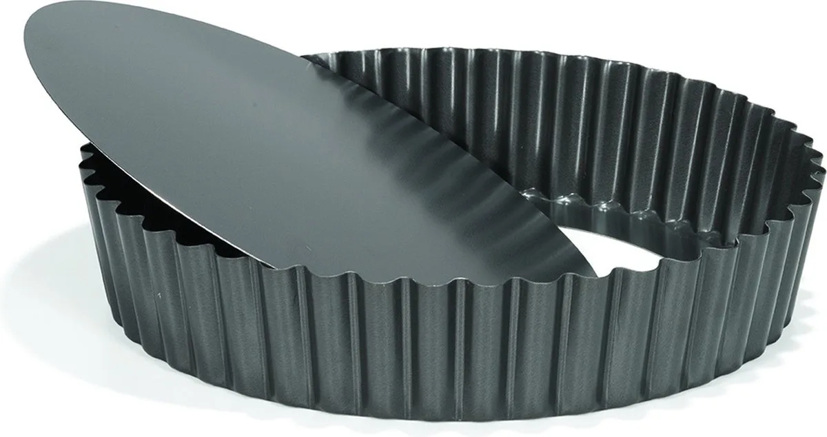 Quichevorm Profi Losse Bodem ø 20 cm / hoge rand van Patisse in Grijs – productfoto