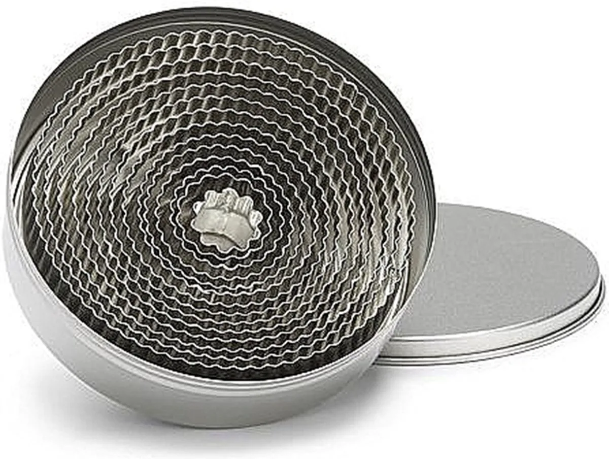 Set uitsteekvormen rvs in doos 14 dlg. van Patisse in Ringen Kartel Set, 14 – productfoto