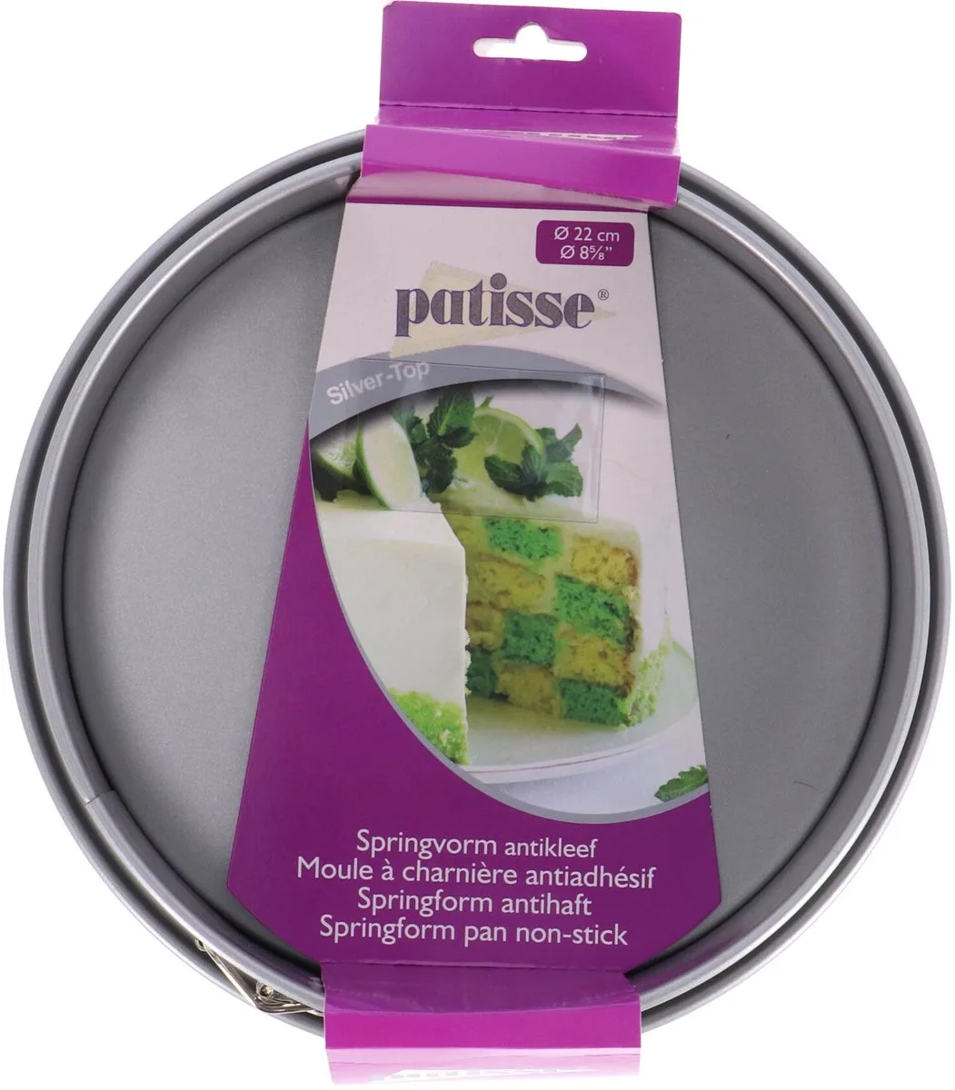 Springvorm Silver Top Hoge Rand ø 22 cm de Patisse en Multicolore – photo produit