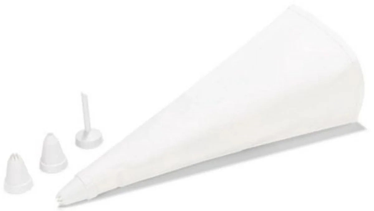spuitzak + 3 spuitmondjes 31cm van Patisse in Meerkleurig – productfoto