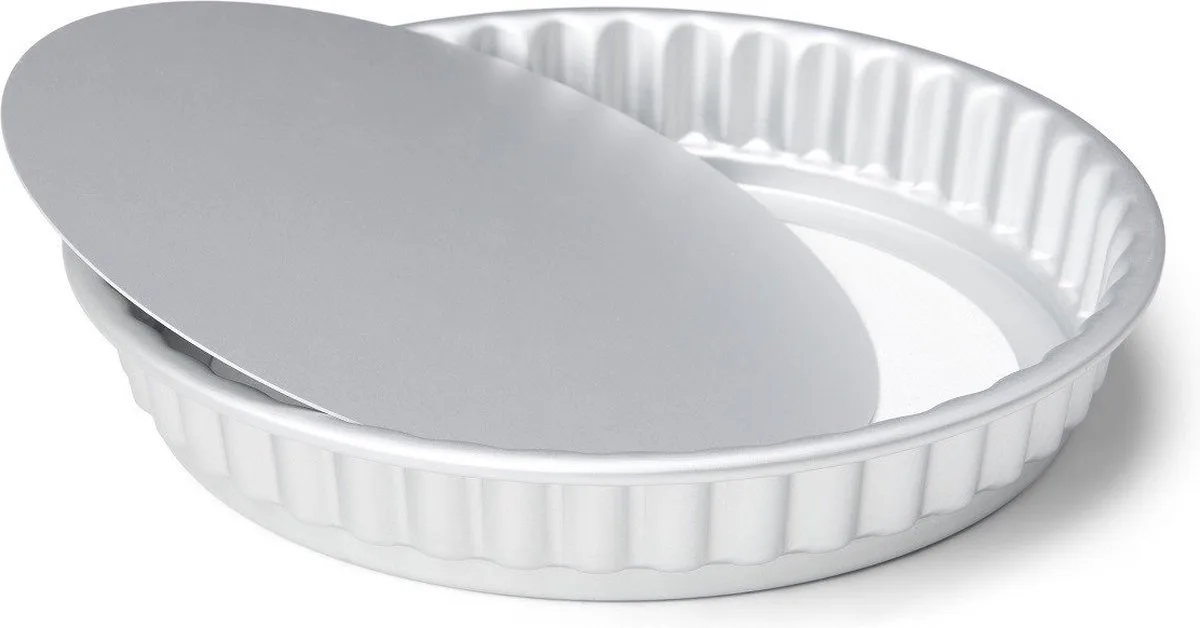 Taartvorm Professional geanodiseerd Aluminium - met losse bodem - Ø 26cm de Patisse en Argent – photo produit