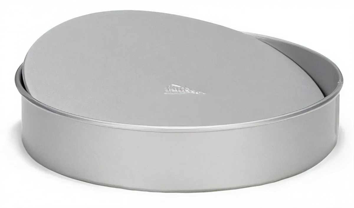 Taartvorm Silver Top Losse Bodem ø 18 cm van Patisse in Zilver – productfoto