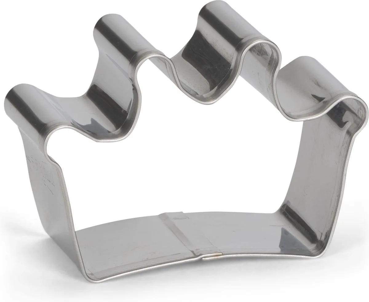 uitsteekvorm 6 cm RVS zilver fra Patisse i Kroon – produktbillede
