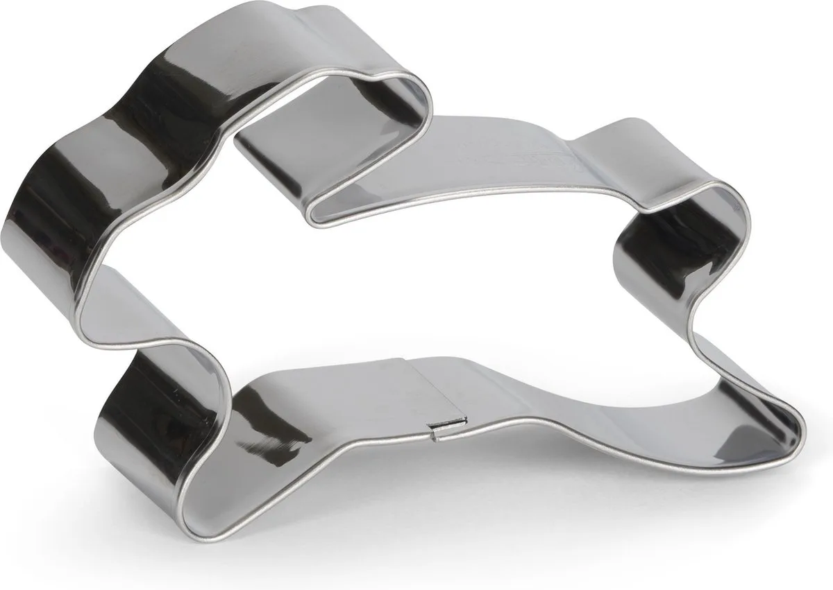 uitsteekvorm Haas 8 cm RVS van Patisse in Zilver – productfoto
