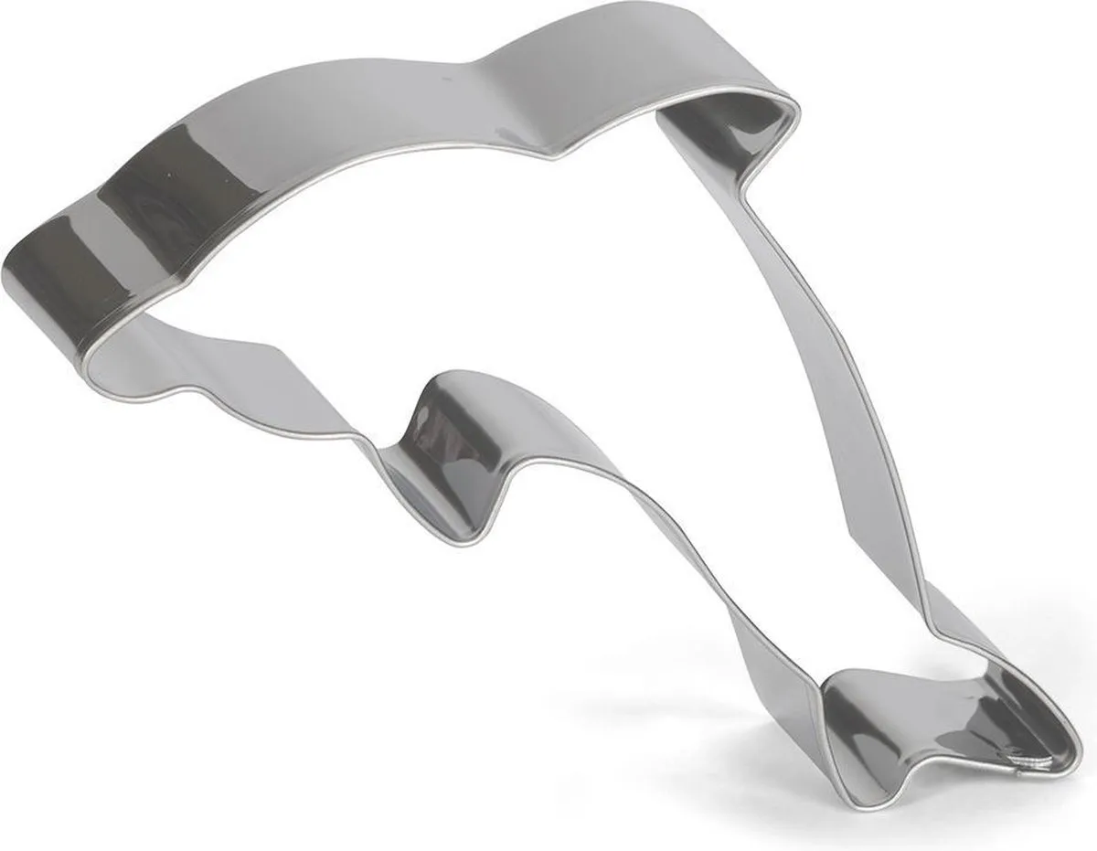 Uitsteekvorm rvs dolfijn 10 cm de Patisse en Argent – photo produit