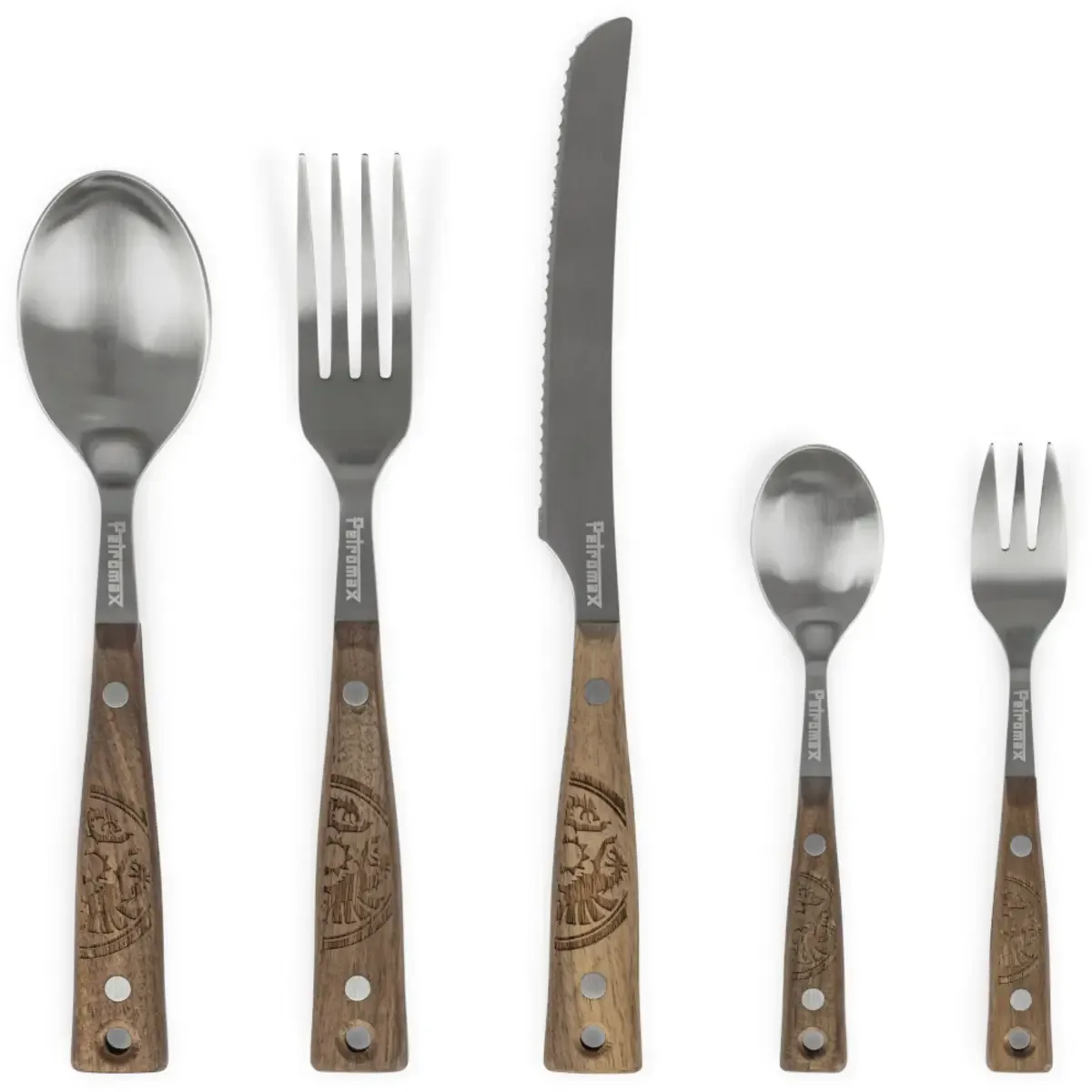 Camping Besteck 5-tlg. Bestekset CUTLERY1 från Petromax – produktbild