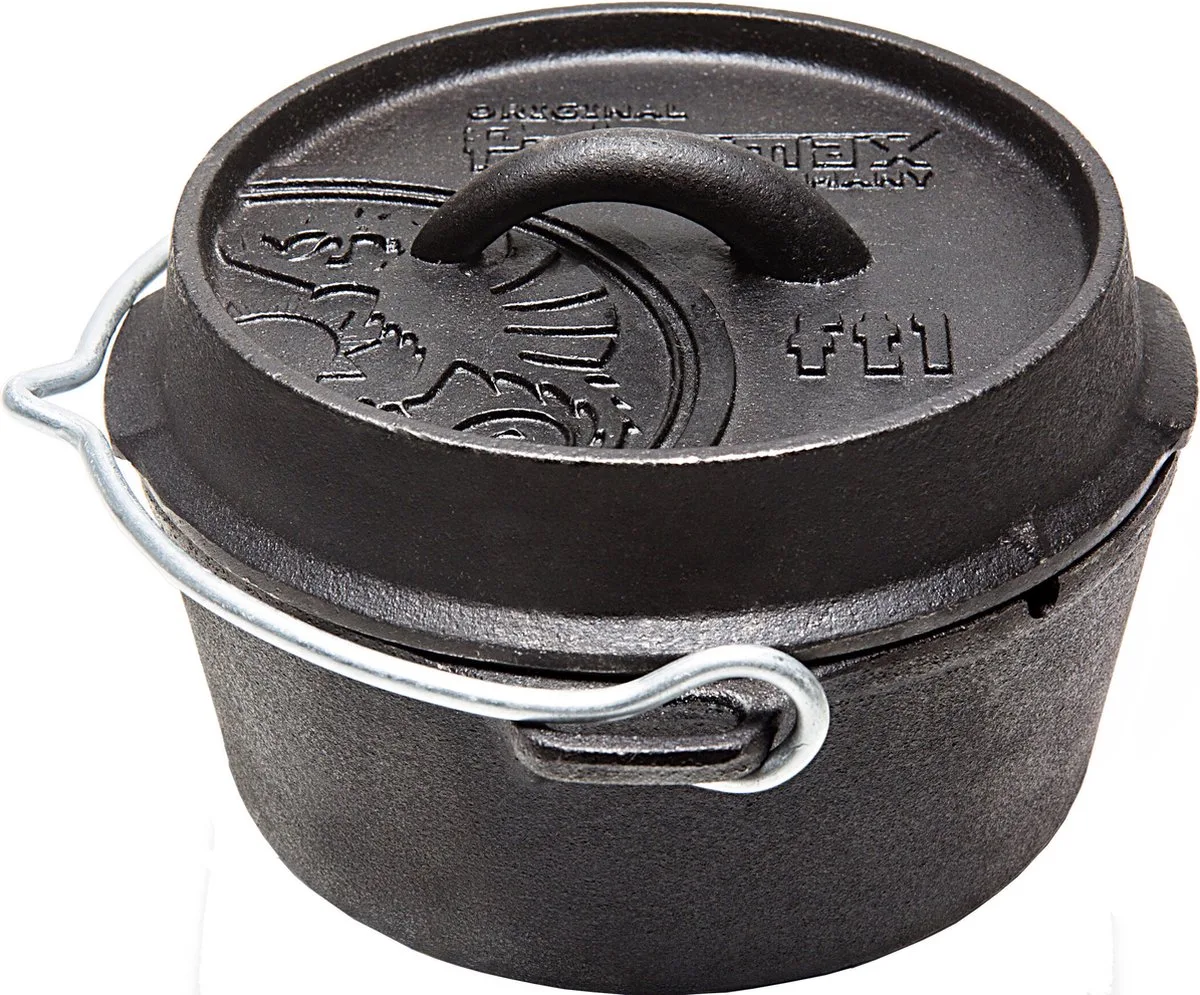 Dutch Oven ft 1 zonder poten van Petromax in Zwart – productfoto