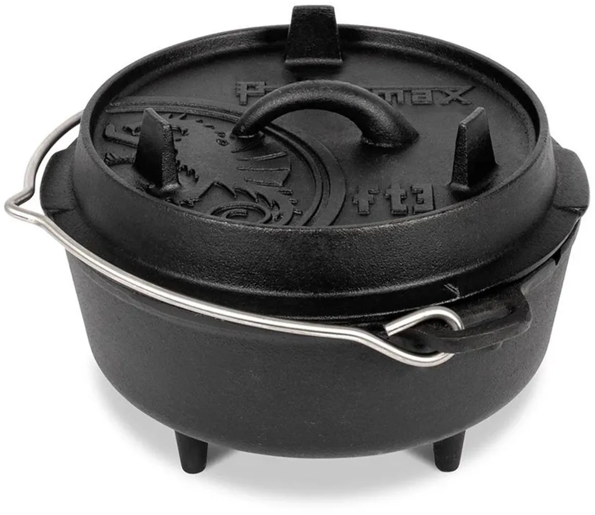 Dutch Oven FT 3 met pootjes van Petromax in Zwart – productfoto