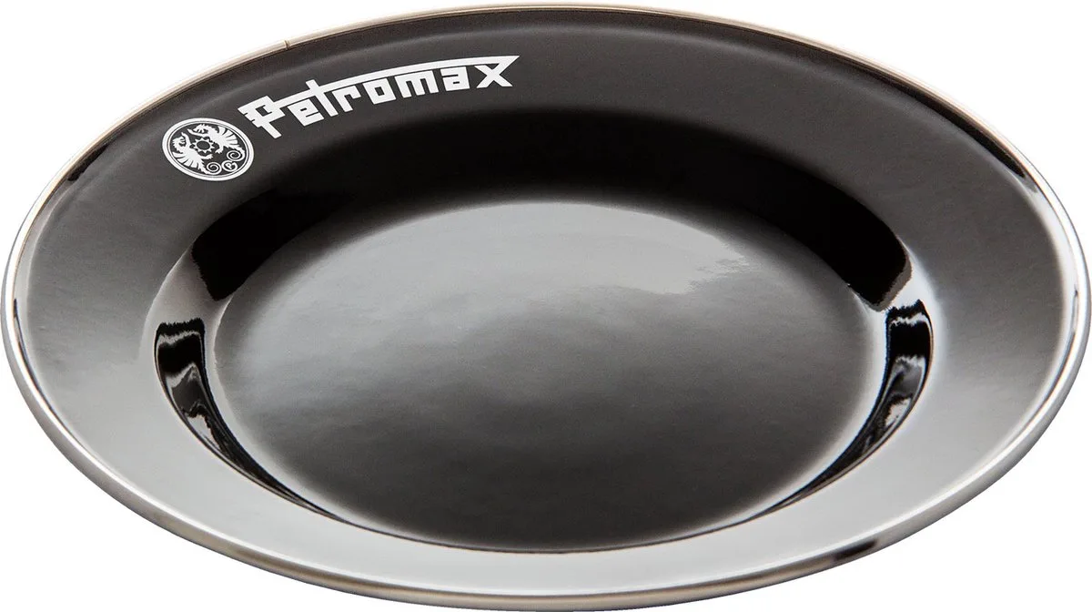 Emaille Borden Set van 2 fra Petromax i Sort – produktbillede