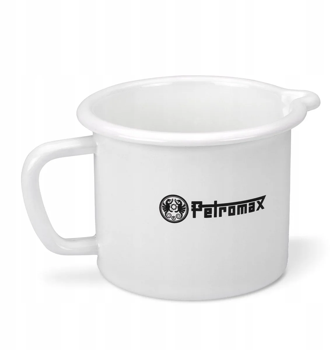 Emaille Melkpan 1.0 L - Duurzaam & Praktisch by Petromax in White – product photo