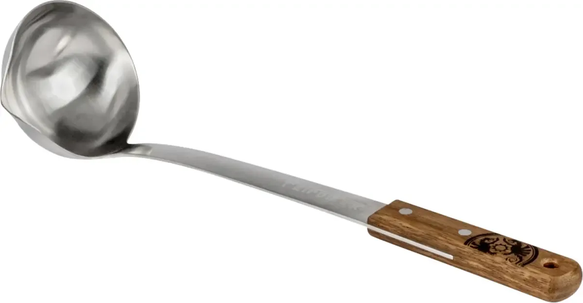 Schöpfkelle kurz 36cm Slagschijf LADLE30 van Petromax – productfoto