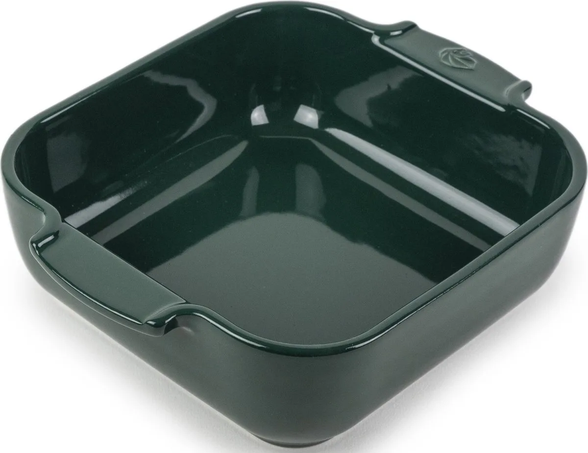 Appolia Ovenschaal 21 cm - Bosgroen - Vierkant van Peugeot in Groen – productfoto