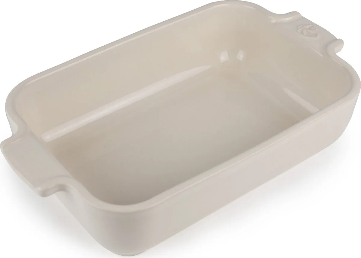 Appolia Ovenschaal 22 cm - Rechthoek fra Peugeot i Ecru – produktbillede