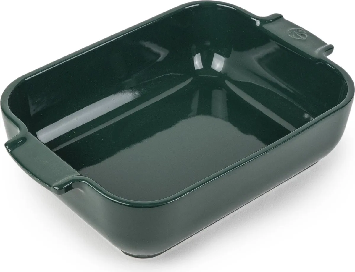 Appolia Ovenschaal 25 cm - Bosgroen - Rechthoek från Peugeot i Grön – produktbild