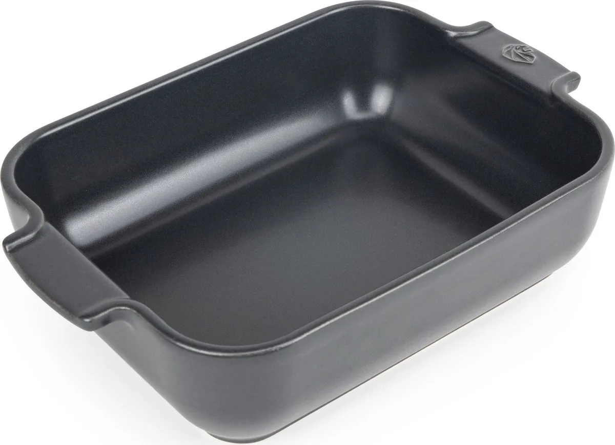Appolia Ovenschaal 25 cm - Leisteen - Rechthoek fra Peugeot i Grå – produktbillede