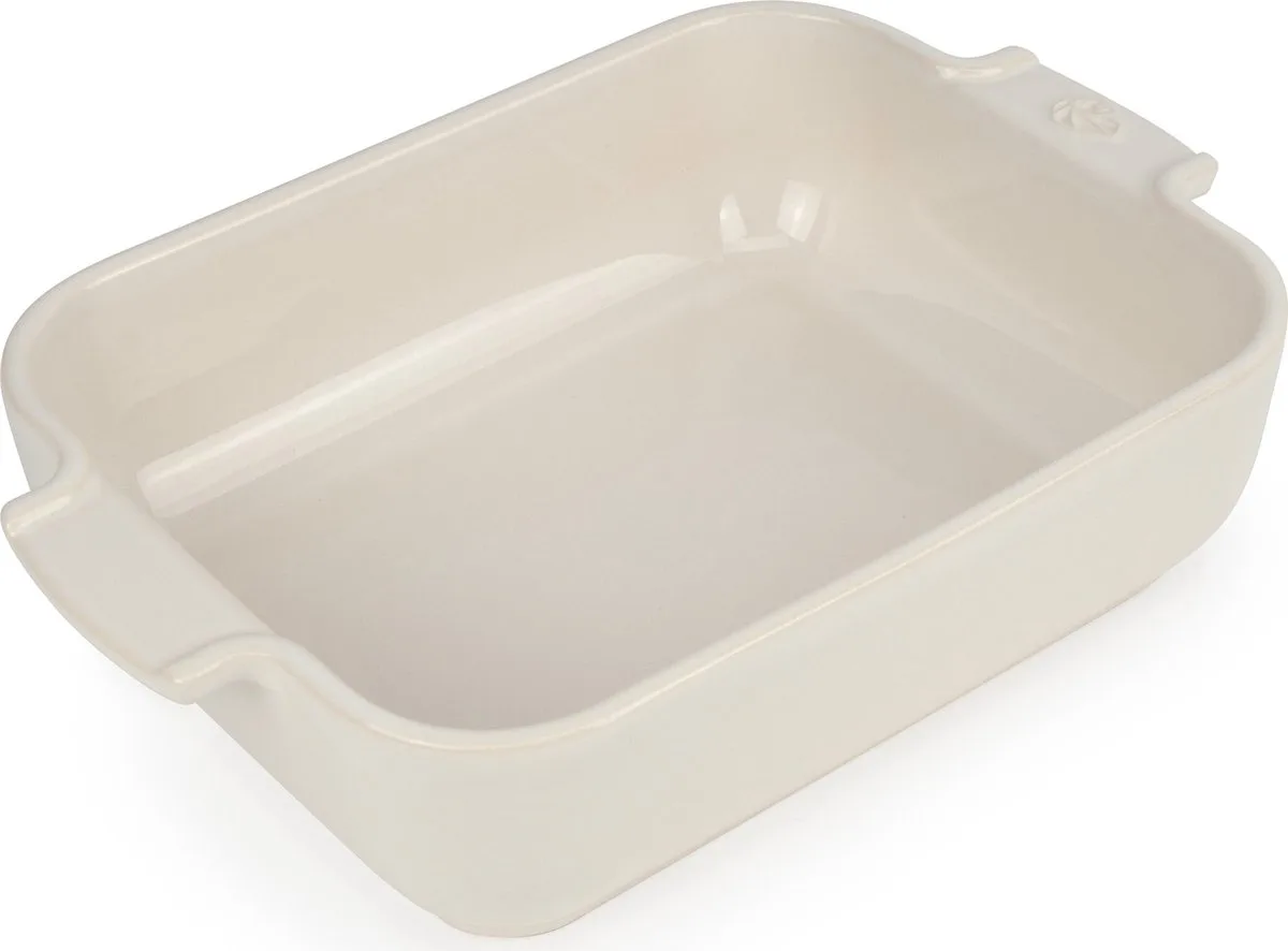 Appolia Ovenschaal 25 cm - Rechthoek de Peugeot en Ecru – photo produit