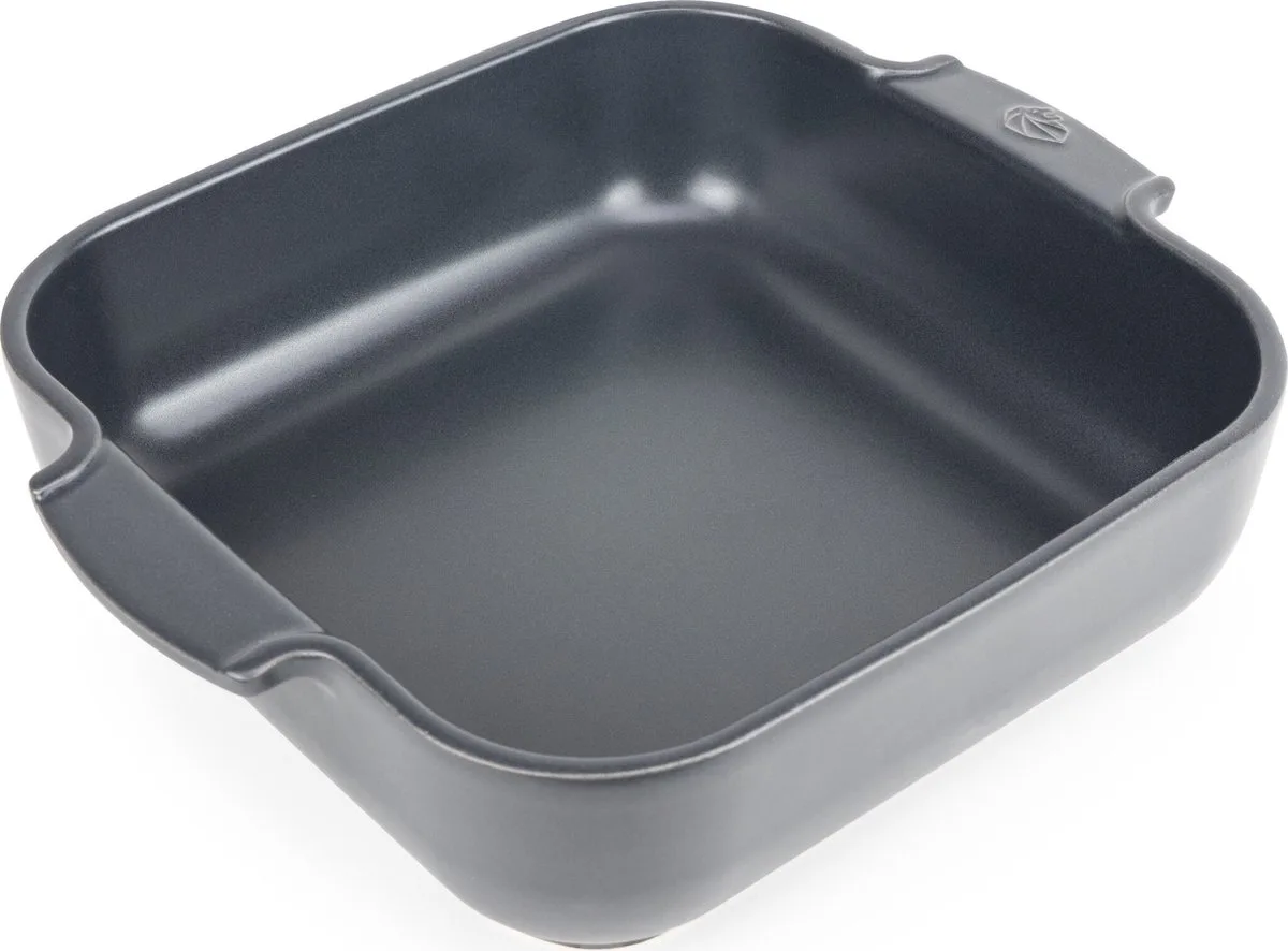 Appolia Ovenschaal 28 cm - Leisteen - Vierkant från Peugeot i Grå – produktbild