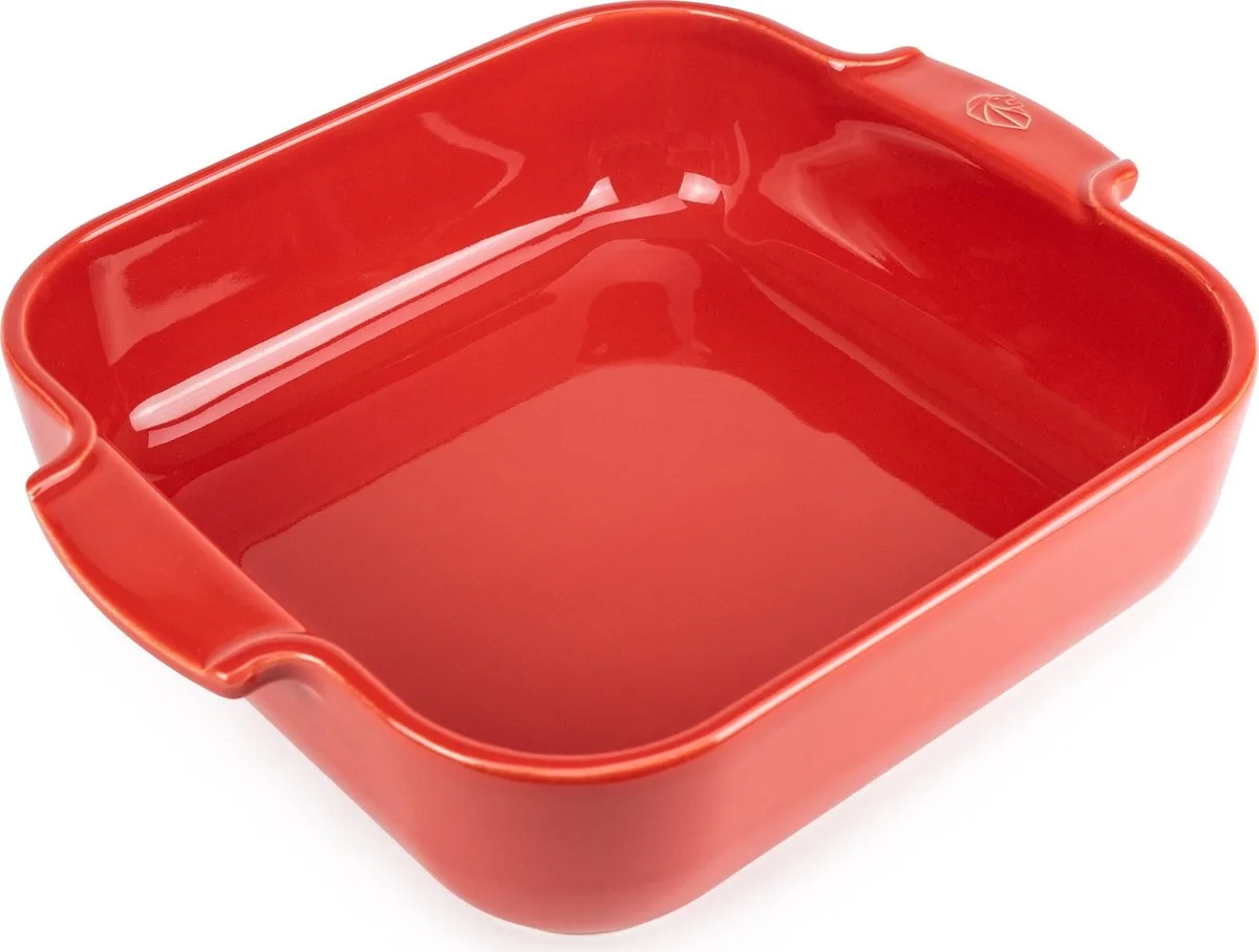 Appolia - Ovenschaal - 28 cm - Vierkant fra Peugeot i Rød – produktbillede