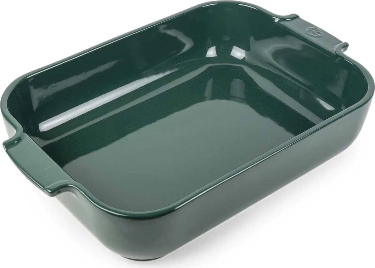 Appolia Ovenschaal 36 cm - Bosgroen - Rechthoek van Peugeot in Groen – productfoto