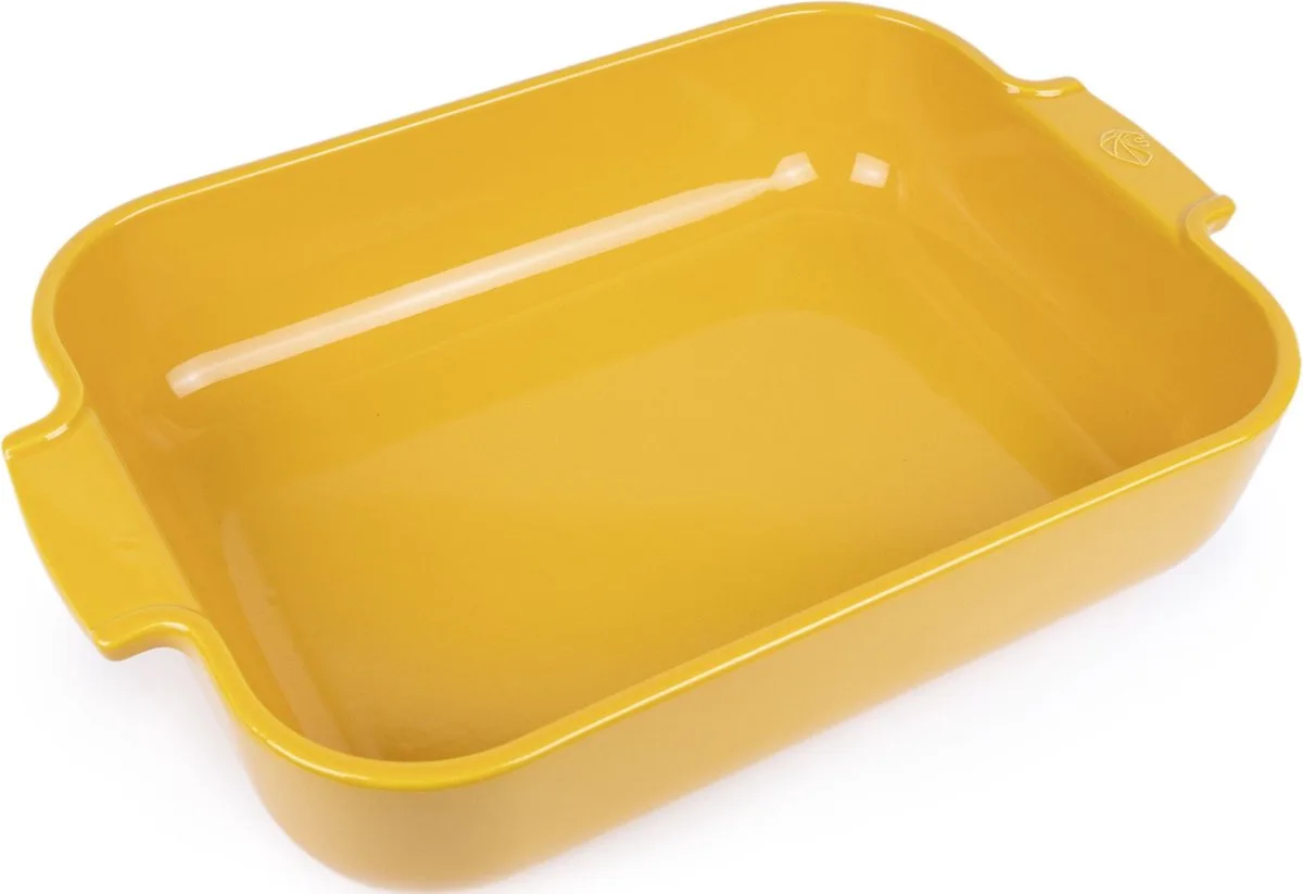 Appolia Ovenschaal 36 cm - Saffraangeel - Rechthoek van Peugeot in Geel – productfoto