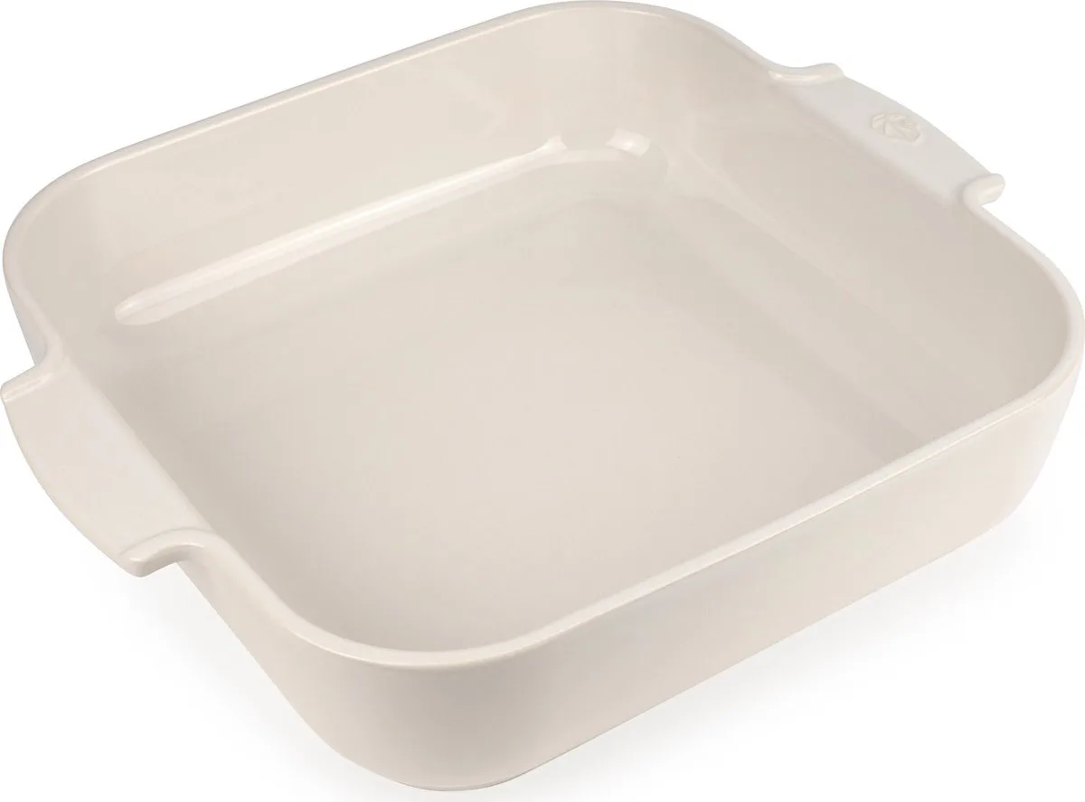 Appolia Ovenschaal 36 cm - Vierkant von Peugeot in Ecru – Produktfoto