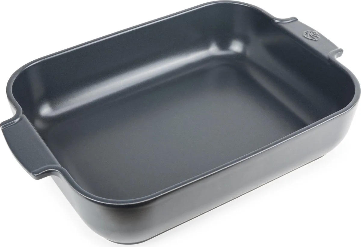 Appolia - Ovenschaal - 40 cm - Leisteen - Rechthoek van Peugeot in Grijs – productfoto