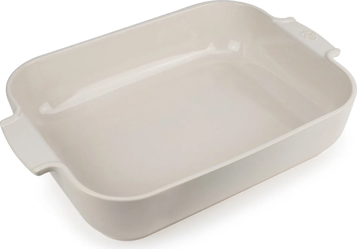 Appolia - Ovenschaal - 40 cm - Rechthoek van Peugeot in Ecru – productfoto