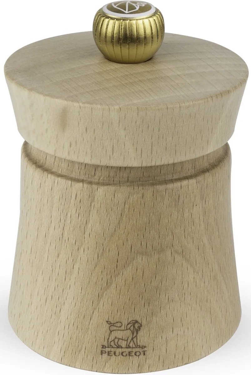 Bali Baya Zoutmolen 8 cm - Naturel - Beukenhout van Peugeot in Naturel Hout – productfoto
