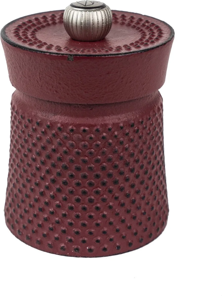 Bali Fonte Pepermolen 8 cm - Gietijzer van Peugeot in Rood – productfoto